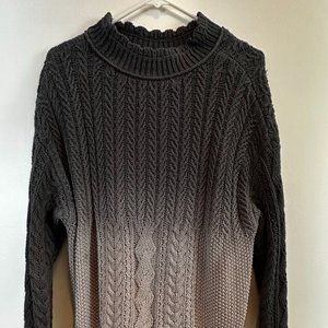 Anthropologie Ombre Knit Sweater